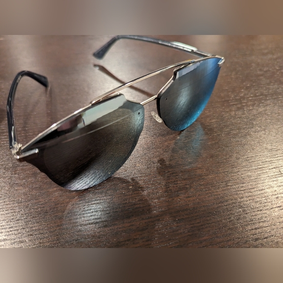 Dior Reflected Black Metallic Disco Sunglasses - Picture 2 of 7